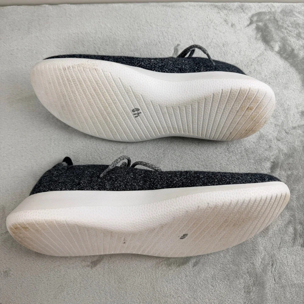 Allbirds‎ Mens Wool Runners Charcoal Grey White Sole Sneakers WR3MNCW140 Size 14